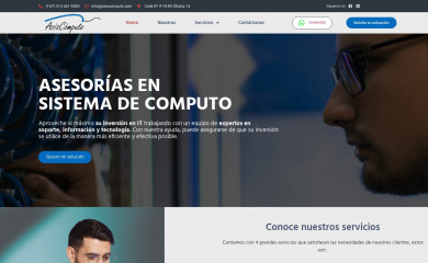 asiscomputo.com screenshot