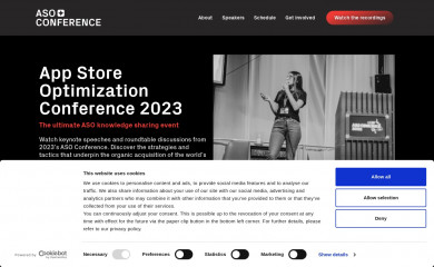 asoconference.com screenshot
