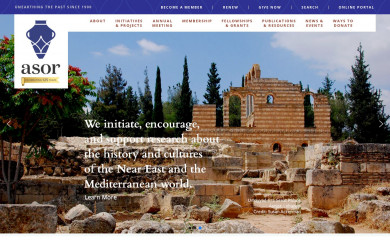asor.org screenshot