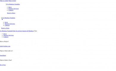 asmendozatraslados.com screenshot