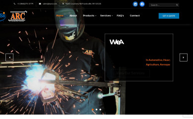 associatedrack.com screenshot
