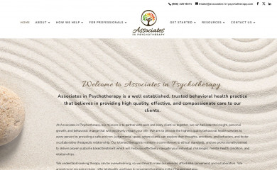 associates-in-psychotherapy.com screenshot