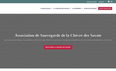 association-chevre-savoie.fr screenshot