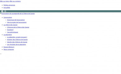 association-chevre-savoie.fr screenshot