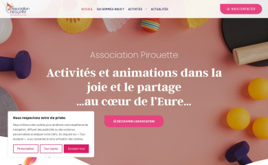 association-pirouette.com screenshot
