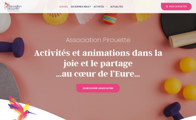 association-pirouette.com screenshot