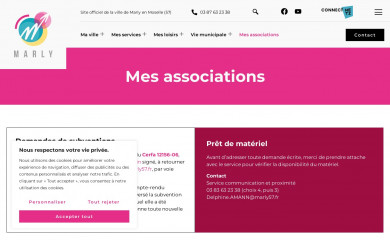 associations-marly57.fr screenshot