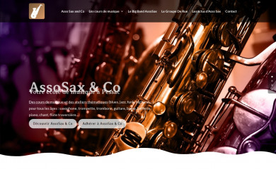 assosax.fr screenshot
