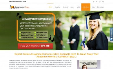 assignmentcamp.co.uk screenshot