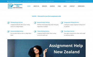 assignmenthelp.co.nz screenshot