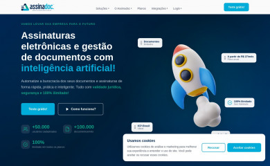 assinadoc.com screenshot