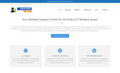 assistanceforall.com screenshot