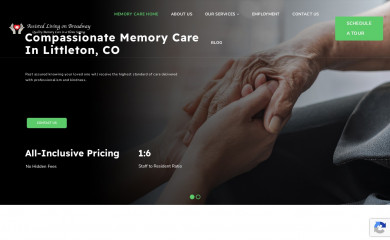 assistedlivingonbroadway.com screenshot