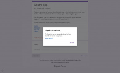 asstra.app screenshot