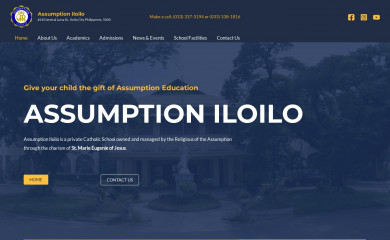 assumptioniloilo.edu.ph screenshot