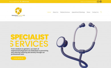 assurancehealthcareltd.com screenshot