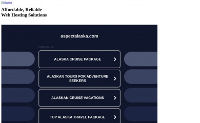 aspectalaska.com screenshot