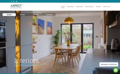 aspectrenovations.co.uk screenshot