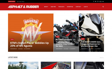 asphaltandrubber.com screenshot