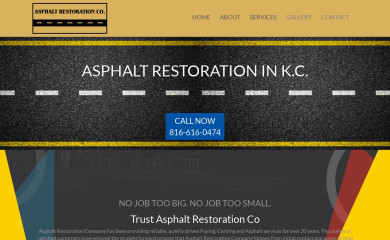 asphaltrestorationkcmo.com screenshot