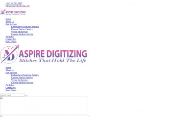 aspiredigitizing.net screenshot