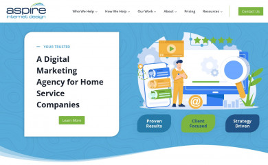 https://aspireinternetdesign.com screenshot