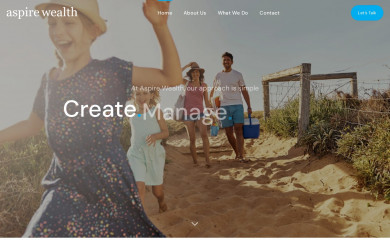 aspirewealth.com.au screenshot