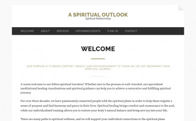 aspiritualoutlook.com screenshot