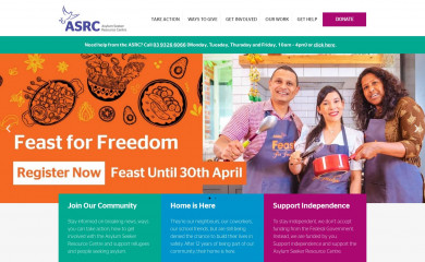 asrc.org.au screenshot