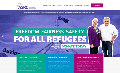 asrc.org.au screenshot