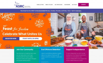 asrc.org.au screenshot