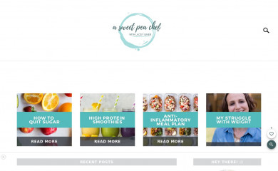 asweetpeachef.com screenshot