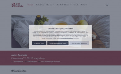 aston-md.de screenshot