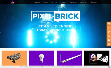 http://astera-led.com screenshot