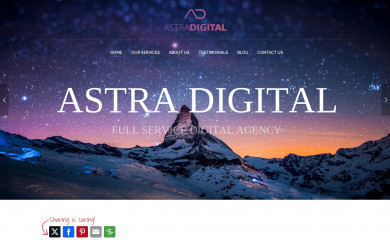 astradigital.co.uk screenshot