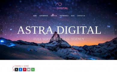 astradigital.co.uk screenshot