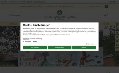 astrid-lindgren-schule-bergheim.de screenshot
