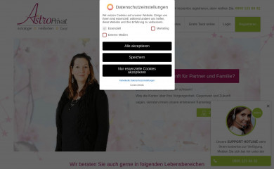 astro-privat.de screenshot