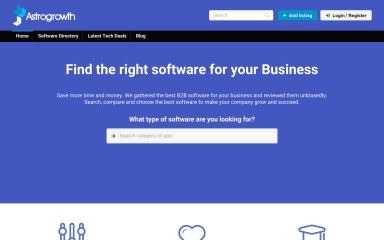 http://astrogrowth.com screenshot