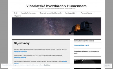 astrokolonica.sk screenshot