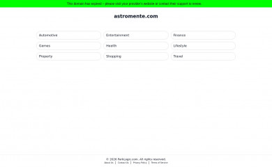 astromente.com screenshot