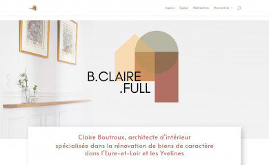 b-clairefull.com screenshot