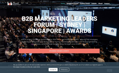 b2bmarketingleaders.com.au screenshot