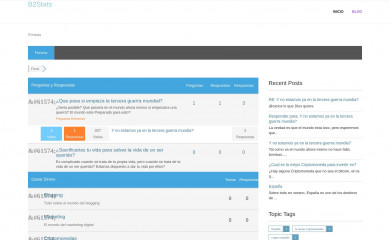 b2stats.com screenshot