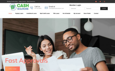 b3cashsolutions.com screenshot