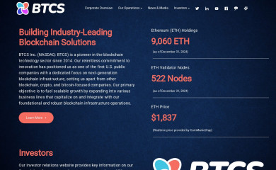 btcs.com screenshot