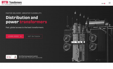 btbtransformers.com screenshot