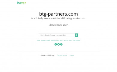 btg-partners.com screenshot