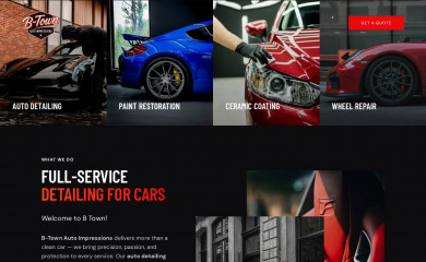 btownautoimpressions.com screenshot