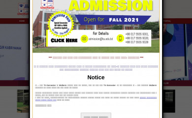bu.edu.bd screenshot